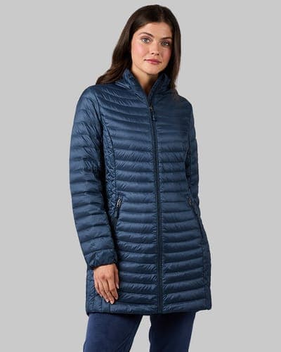 WOMEN'S ULTRA-LIGHT DOWN PACKABLE 3/4 JACKET 55