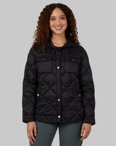 WOMEN'S LIGHTWEIGHT PACKABLE SHIRT JACKET 1