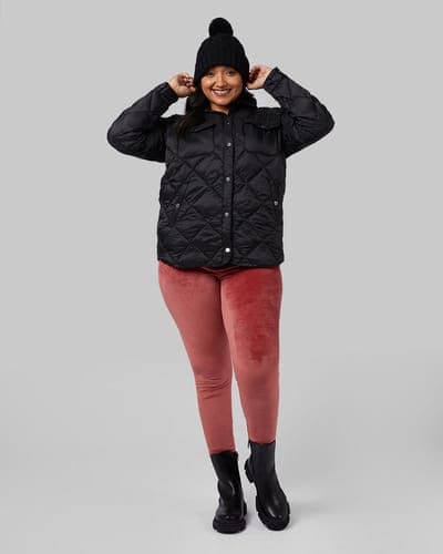 WOMEN'S LIGHTWEIGHT PACKABLE SHIRT JACKET 8