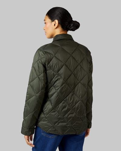WOMEN'S LIGHTWEIGHT PACKABLE SHIRT JACKET 11