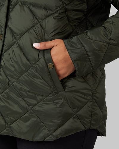 WOMEN'S LIGHTWEIGHT PACKABLE SHIRT JACKET 14