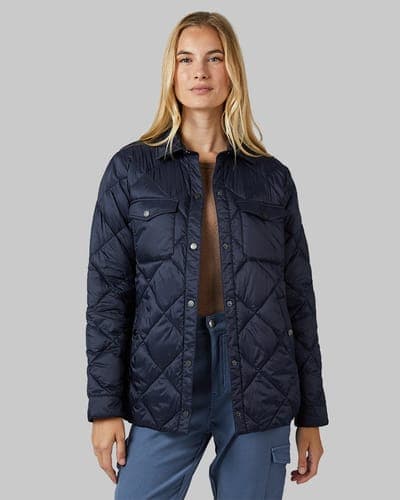 WOMEN'S LIGHTWEIGHT PACKABLE SHIRT JACKET 17