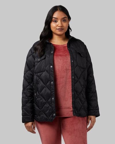WOMEN'S LIGHTWEIGHT PACKABLE SHIRT JACKET 21