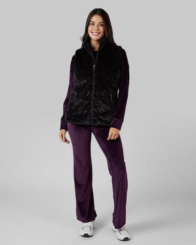 WOMEN'S REVERSIBLE LUXE FUR-LINED VEST 41