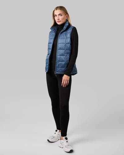 WOMEN'S REVERSIBLE LUXE FUR-LINED VEST 59