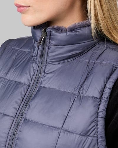WOMEN'S REVERSIBLE LUXE FUR-LINED VEST 69