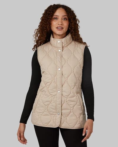 WOMEN'S SHIELD TECH ONION QUILTED VEST 1