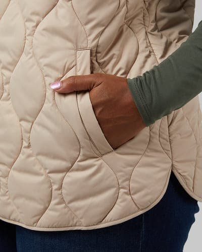 WOMEN'S SHIELD TECH ONION QUILTED VEST 6