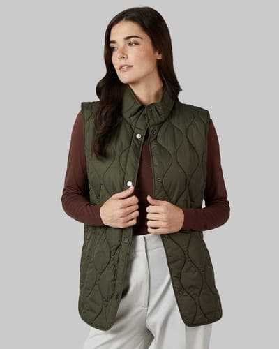 WOMEN'S SHIELD TECH ONION QUILTED VEST 17