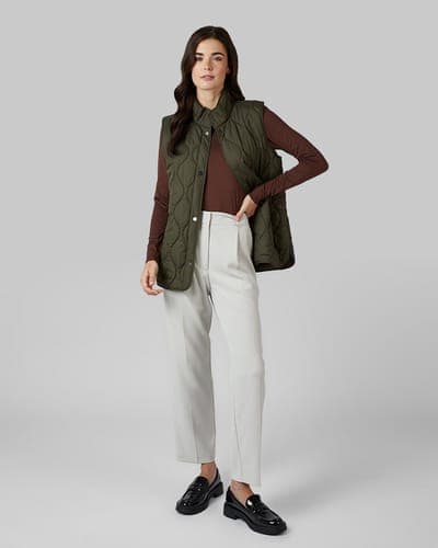 WOMEN'S SHIELD TECH ONION QUILTED VEST 20