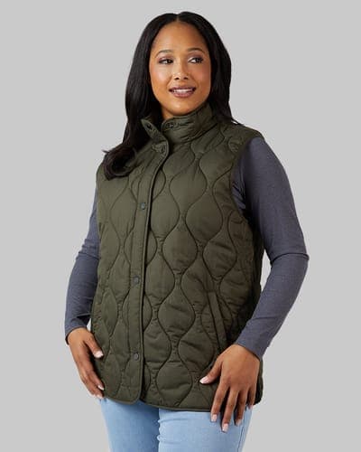 WOMEN'S SHIELD TECH ONION QUILTED VEST 21