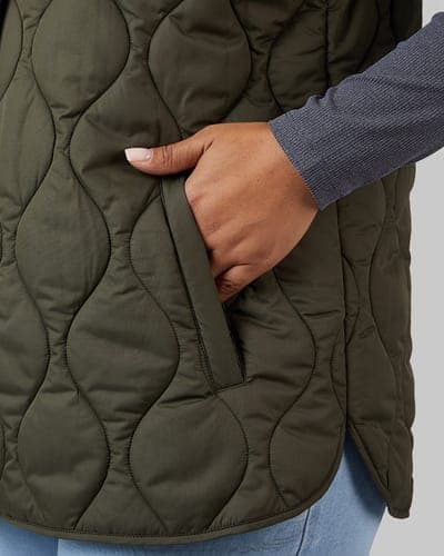 WOMEN'S SHIELD TECH ONION QUILTED VEST 22
