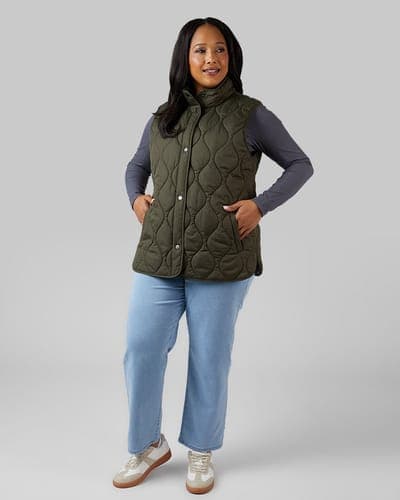 WOMEN'S SHIELD TECH ONION QUILTED VEST 24