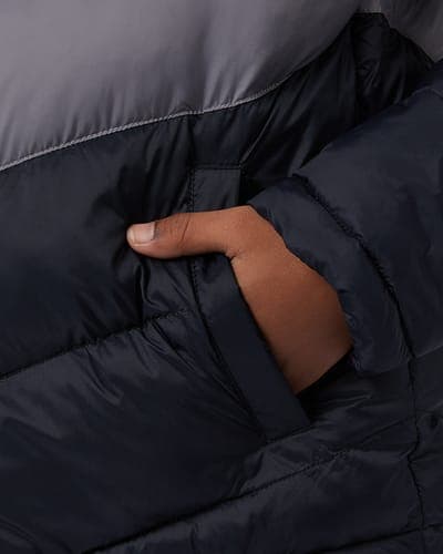 KIDS HOODED PUFFER JACKET 2