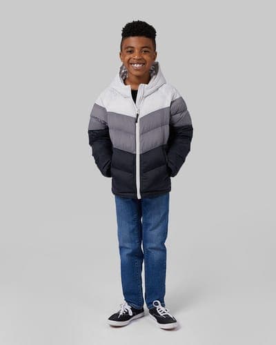 KIDS HOODED PUFFER JACKET 6