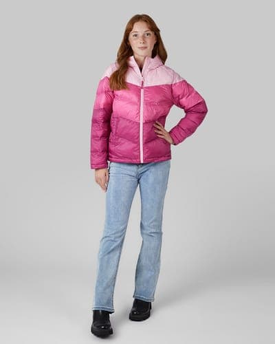 KIDS HOODED PUFFER JACKET 24
