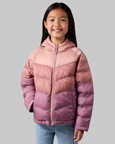 KIDS HOODED PUFFER JACKET 26