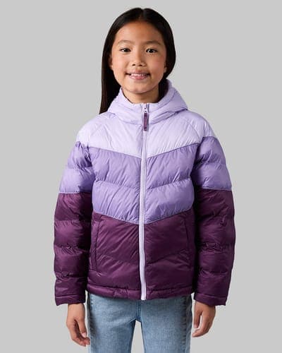 KIDS HOODED PUFFER JACKET 32