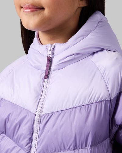 KIDS HOODED PUFFER JACKET 34
