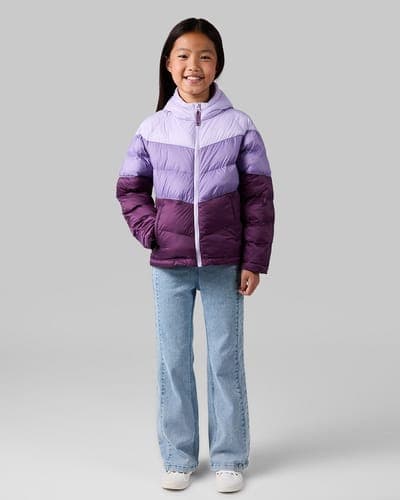 KIDS HOODED PUFFER JACKET 37