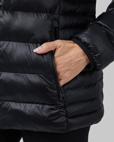 WOMEN'S SHINY HOODED JACKET 3