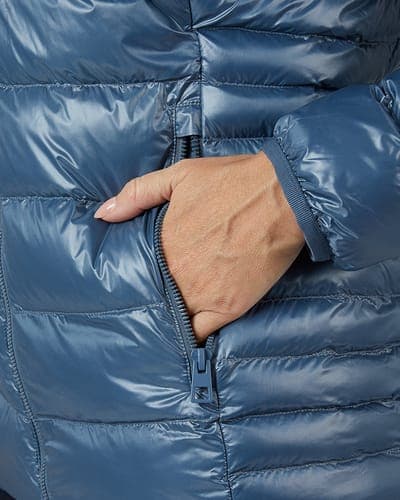 WOMEN'S SHINY HOODED JACKET 15