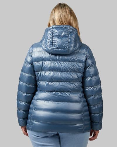 WOMEN'S SHINY HOODED JACKET 23