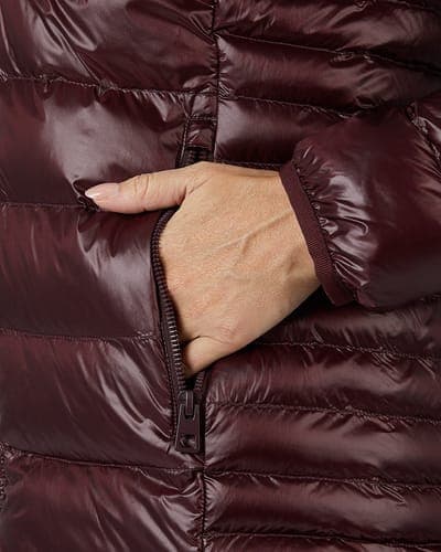WOMEN'S SHINY HOODED JACKET 27