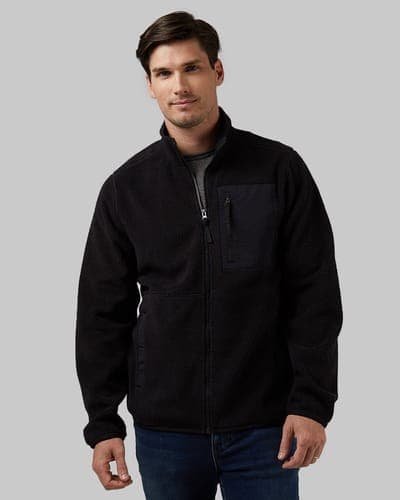 MEN'S OUTDOOR SHERPA FULL ZIP JACKET 13