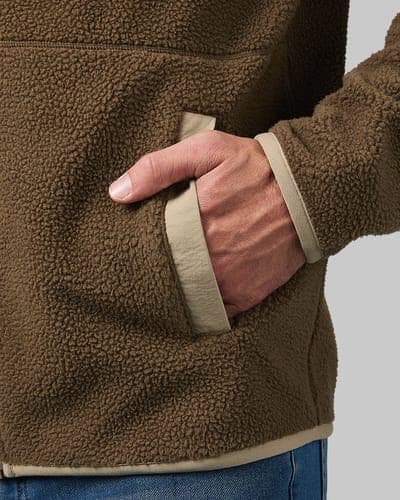 MEN'S OUTDOOR SHERPA FULL ZIP JACKET 21