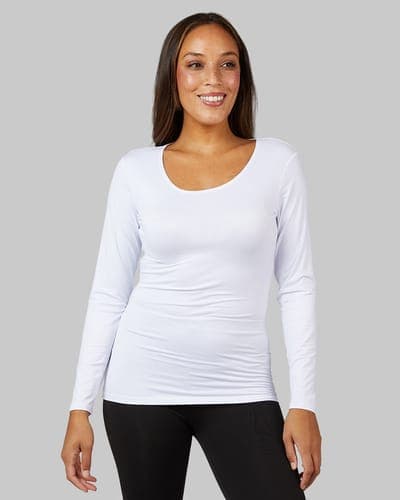 WOMEN'S LIGHTWEIGHT BASELAYER SCOOP TOP 13