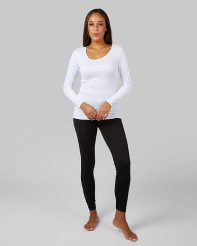 WOMEN'S LIGHTWEIGHT BASELAYER SCOOP TOP 16