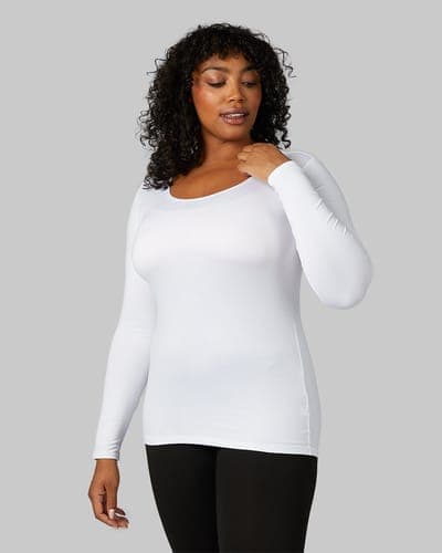 WOMEN'S LIGHTWEIGHT BASELAYER SCOOP TOP 17