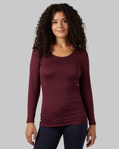WOMEN'S LIGHTWEIGHT BASELAYER SCOOP TOP 21
