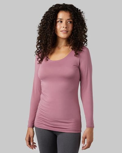 WOMEN'S LIGHTWEIGHT BASELAYER SCOOP TOP 33