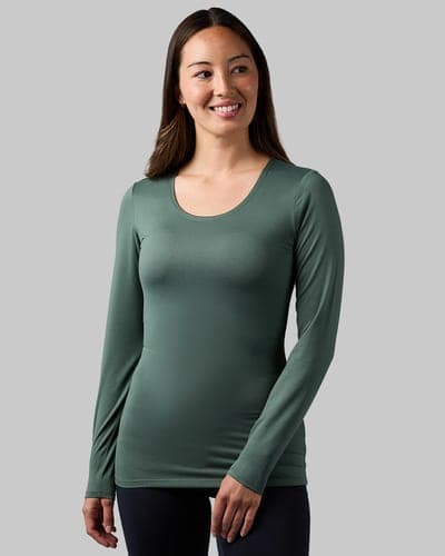 WOMEN'S LIGHTWEIGHT BASELAYER SCOOP TOP 37