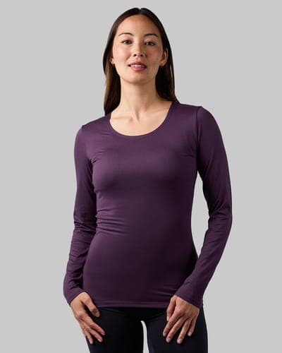 WOMEN'S LIGHTWEIGHT BASELAYER SCOOP TOP 45