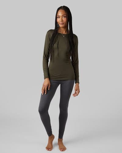 WOMEN'S LIGHTWEIGHT BASELAYER CREW TOP 12