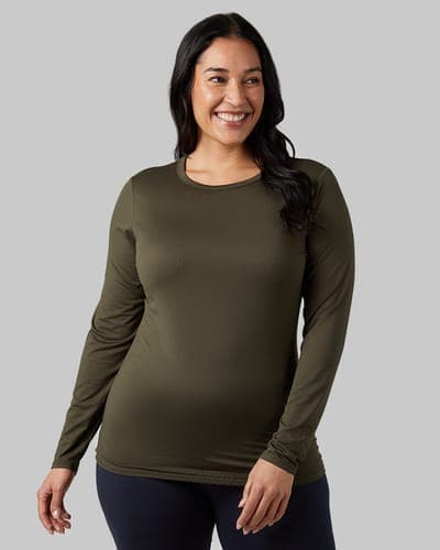 WOMEN'S LIGHTWEIGHT BASELAYER CREW TOP 13
