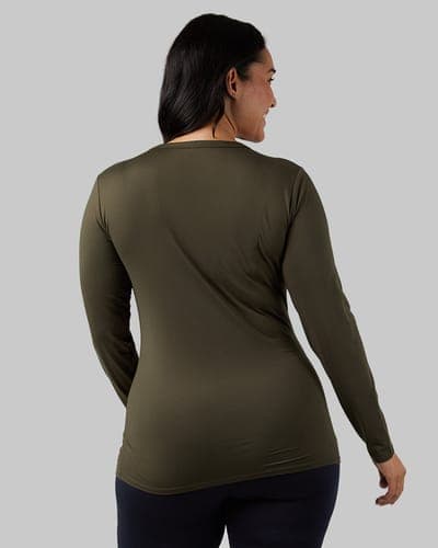 WOMEN'S LIGHTWEIGHT BASELAYER CREW TOP 15