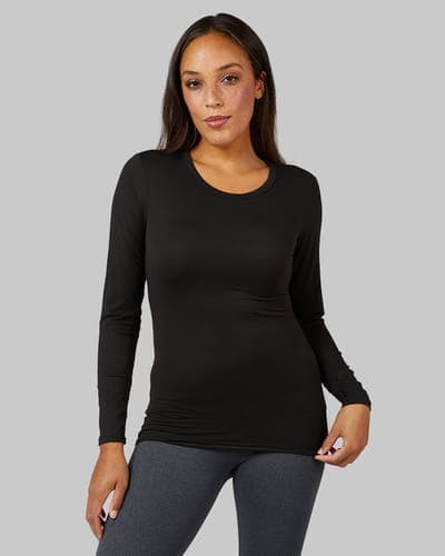 WOMEN'S LIGHTWEIGHT BASELAYER CREW TOP 25