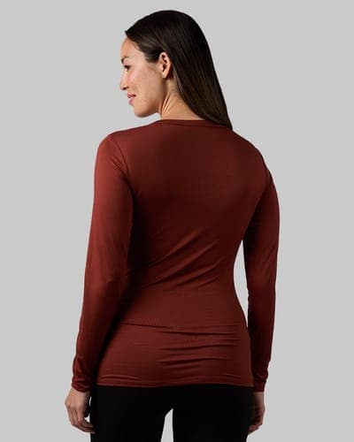 WOMEN'S LIGHTWEIGHT BASELAYER CREW TOP 35