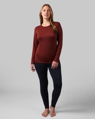 WOMEN'S LIGHTWEIGHT BASELAYER CREW TOP 40