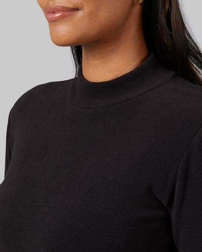 WOMEN'S HEAVYWEIGHT FLEECE BASELAYER MOCK TOP 6