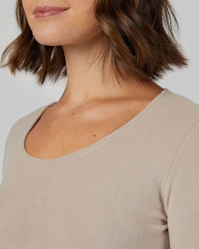 WOMEN'S HEAVYWEIGHT FLEECE BASELAYER SCOOP TOP 2