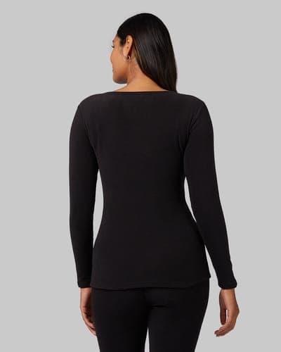 WOMEN'S HEAVYWEIGHT FLEECE BASELAYER SCOOP TOP 11