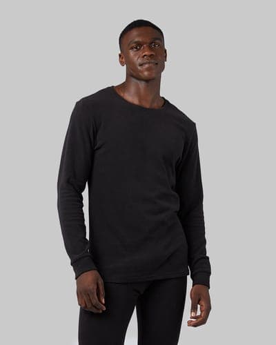 MEN'S HEAVYWEIGHT FLEECE BASELAYER CREW TOP 1