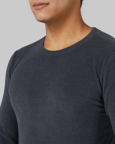 MEN'S HEAVYWEIGHT FLEECE BASELAYER CREW TOP 10