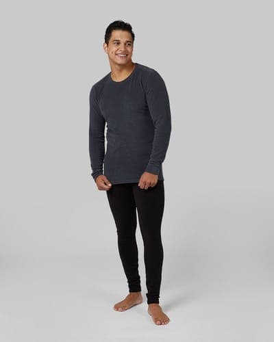 MEN'S HEAVYWEIGHT FLEECE BASELAYER CREW TOP 12