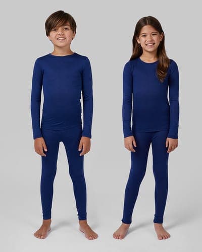 KIDS 2PC BASELAYER TOP & BOTTOM SET 9